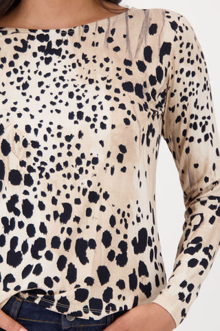 Pullover, cashmere gemustert