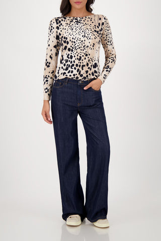 Pullover, cashmere gemustert