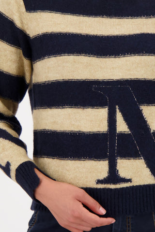 Pullover, night sky ringel