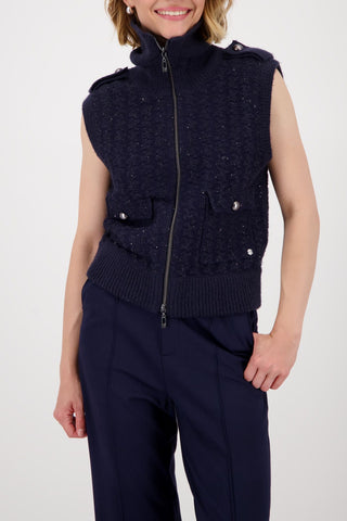 Strickjacke, night sky