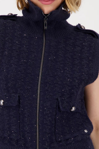 Strickjacke, night sky