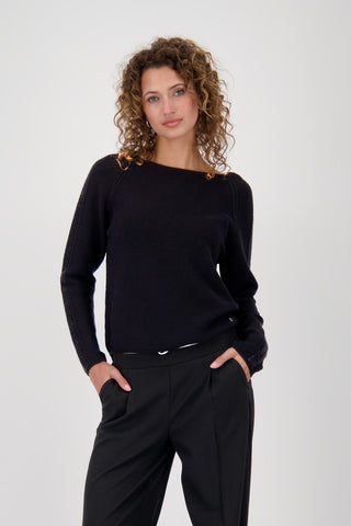 Pullover, schwarz