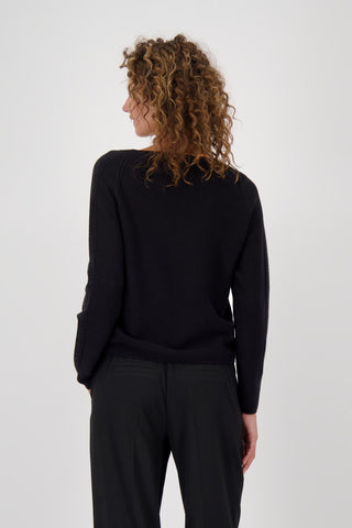 Pullover, schwarz