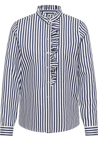Bluse Satingewebe Langarm