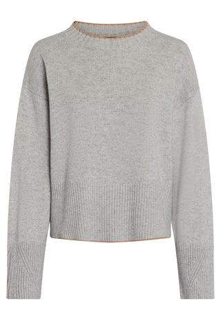 Pullover mit Reißverschluss-Detail