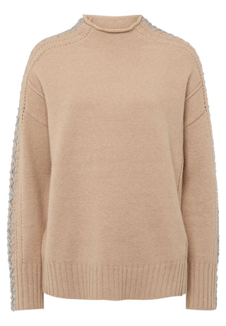 Pullover mit Häkel-Details