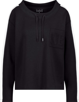 Sweatshirt, schwarz