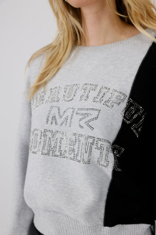 Pullover, ash grey melange