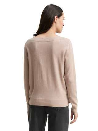 Strickpullover mit Kaschmir-Anteil