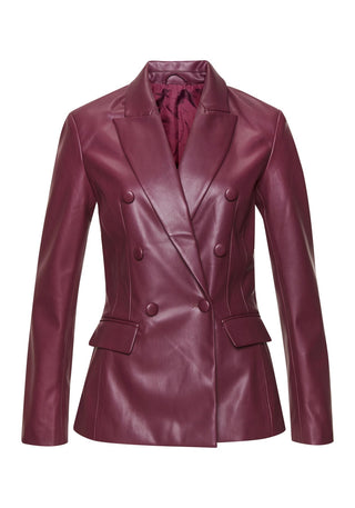 LASCANA Lederimitat-Blazer