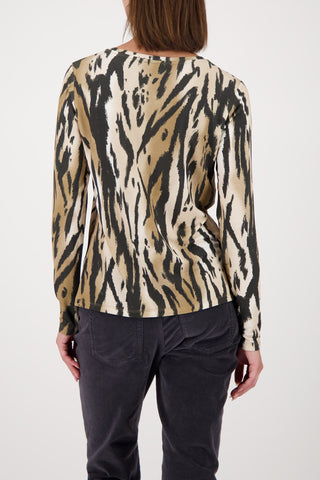 Pullover, whisky gemustert