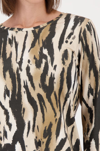 Pullover, whisky gemustert