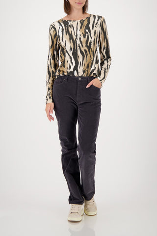 Pullover, whisky gemustert