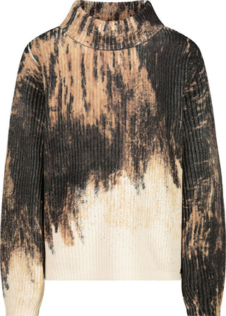 Pullover, whisky gemustert
