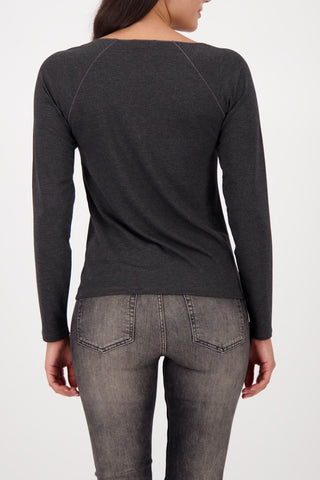 Pullover, anthra melange