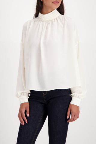 Bluse, almond