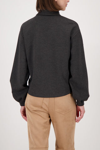 Sweatshirt, anthra melange