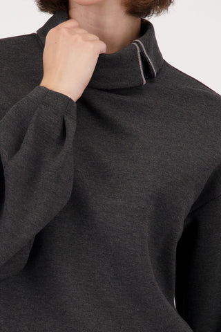 Sweatshirt, anthra melange