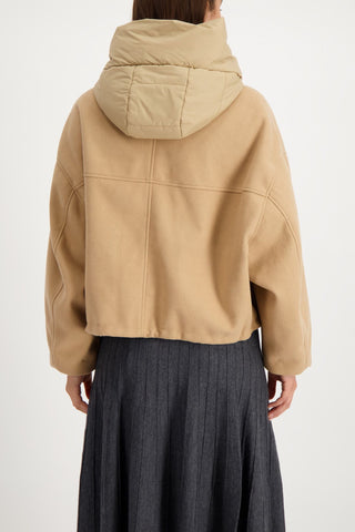 Jacke, cognac