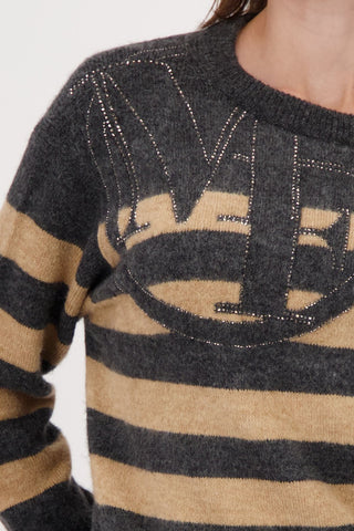 Pullover, anthra melange