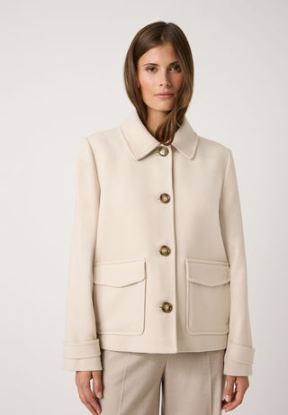 Jacke mit aufgesetzten Taschen