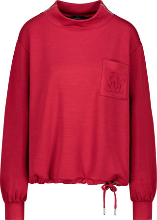 Sweatshirt, chimney red