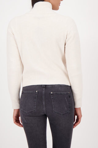 Strickjacke, almond