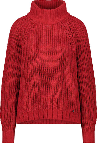 Pullover, chimney red
