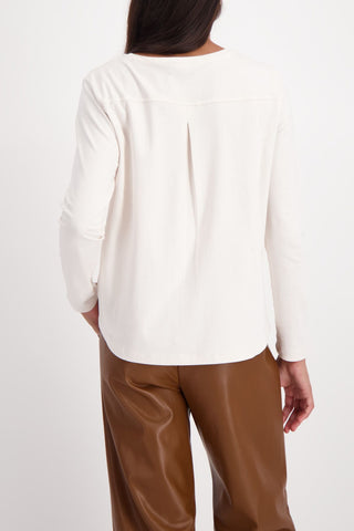 Pullover, almond