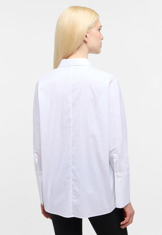 Signature Shirt Bluse Popeline Langarm