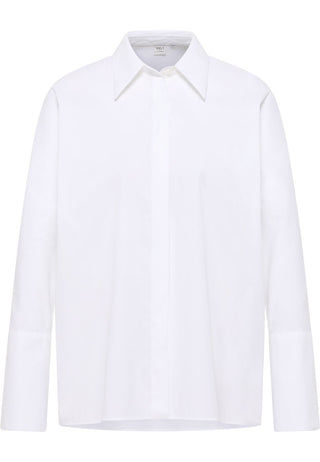 Signature Shirt Bluse Popeline Langarm