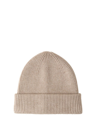 Beanie Mütze aus Rippstrick
