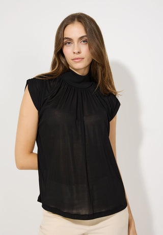 Feminines Shirt mit Faltendetails