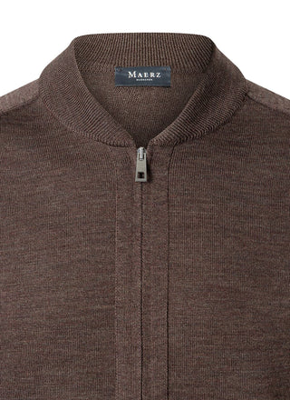Strickjacke Zip 1/1 Arm