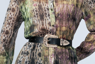 Wild West Inspired - 35 mm  Ledergürtel