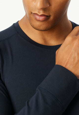 Langarmshirt Rundhals