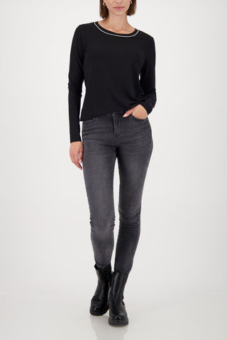 Pullover, schwarz
