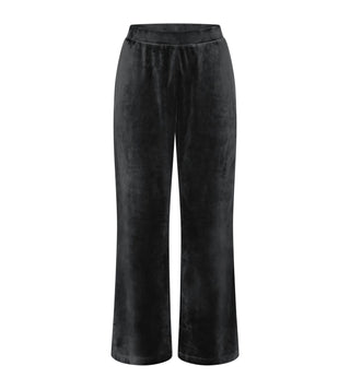 Sensual Velour Wide Leg Trousers 01
