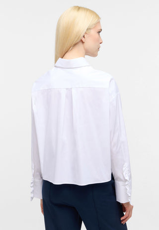 Signature Shirt Bluse Popeline Langarm