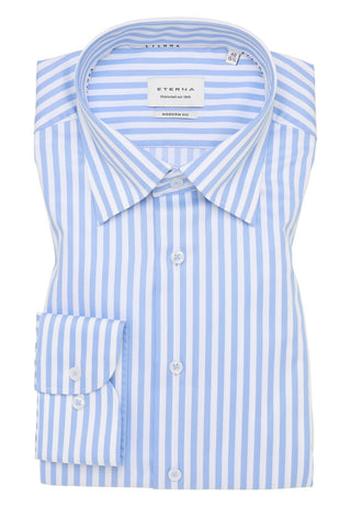 Hemd Satingewebe Langarm