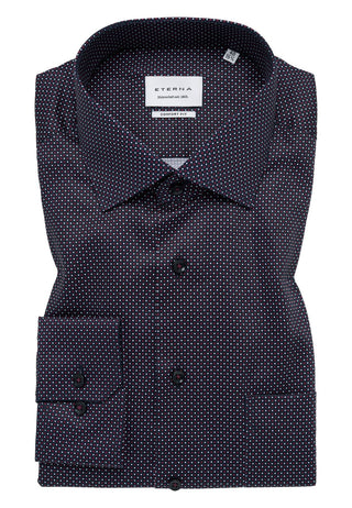 Hemd Satingewebe Langarm