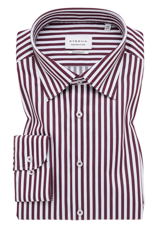 Hemd Satingewebe Langarm