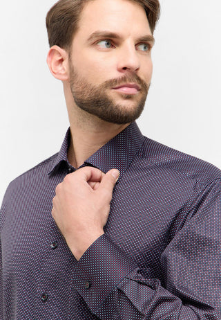 Hemd Satingewebe Langarm