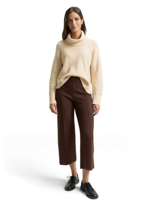 Oversize Rollkragenpullover