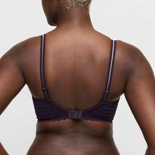 EAST END amethyst Unterlegter BH Herzform