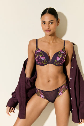 LOISH amethyst Unterlegter BH Herzform