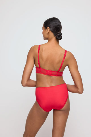 JANE true red Unterlegter BH Herzform