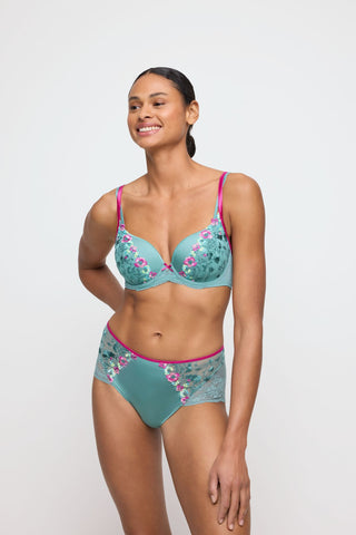 LIZELOT Bali Green Unterlegter BH Herzform