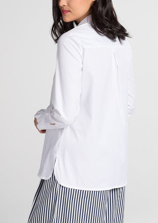 Signature Shirt Bluse Stretch Langarm