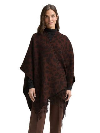 Cape mit Leo-Print